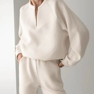 NWT Leze The Label Athena Sweater in Bone, XS